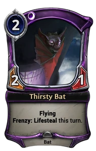 Thirsty Bat