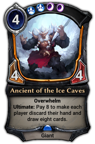 Ancient of the Ice Caves card