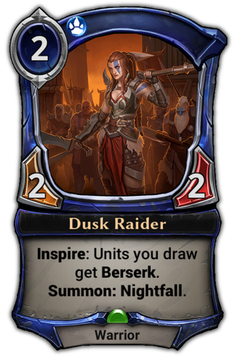 Dusk Raider card