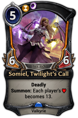 Somiel, Twilight&#39;s Call card