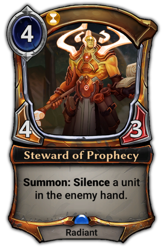 Steward of Prophecy card