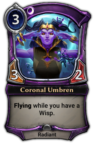 Coronal Umbren card