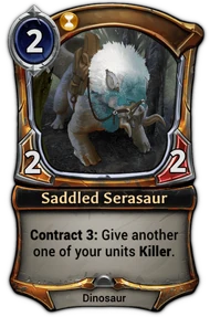 Saddled Serasaur