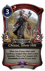 Chizue, Silver Hilt