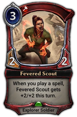 Fevered Scout card