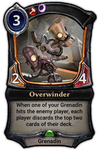 Overwinder card
