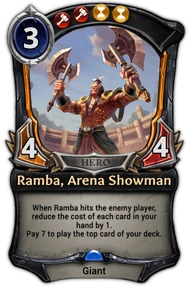 Ramba, Arena Showman