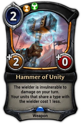 Hammer of Unity card