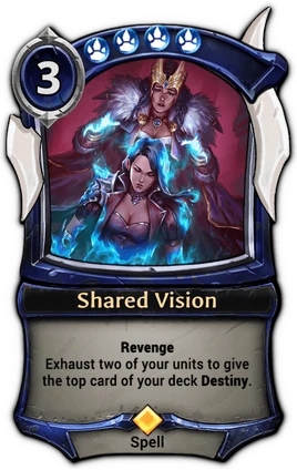 Shared Vision card