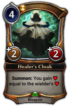 Healer's Cloak card