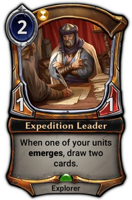 Expedition Leader card
