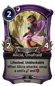 Alicia, Unafraid