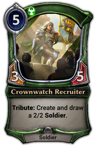 Crownwatch Recruiter card