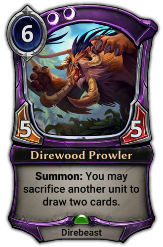 Direwood Prowler card