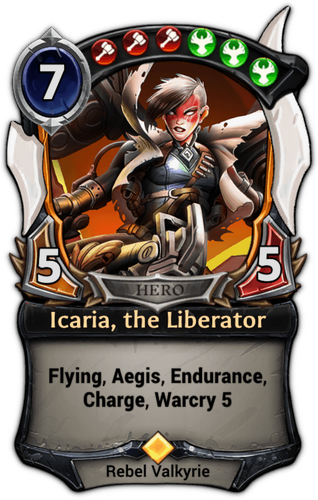 Icaria, the Liberator card