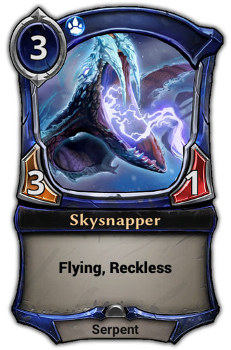 Skysnapper card