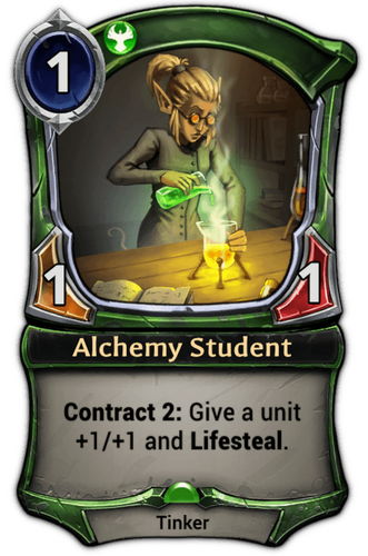 Alchemy Student card