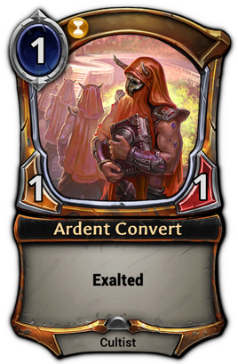 Ardent Convert card
