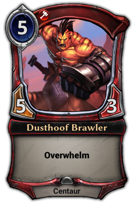 Dusthoof Brawler card