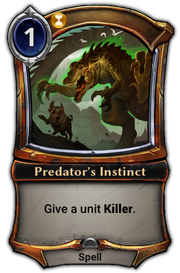 Predator's Instinct