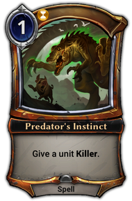 Predator's Instinct