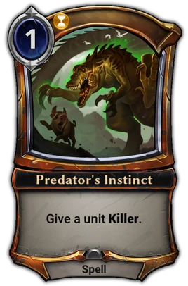 Predator's Instinct card