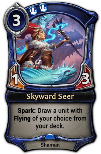 Skyward Seer card