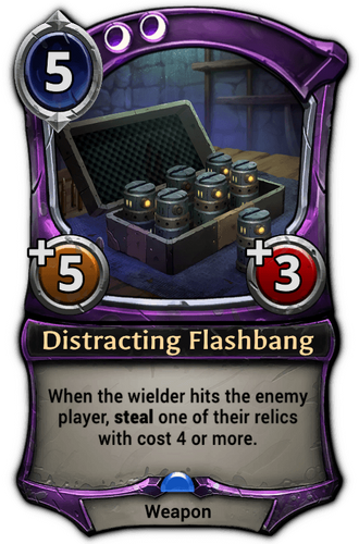 Distracting Flashbang card