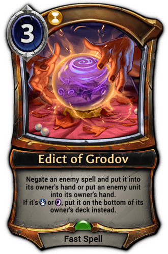 Edict of Grodov card