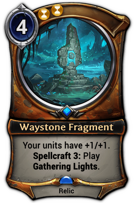 Waystone Fragment card