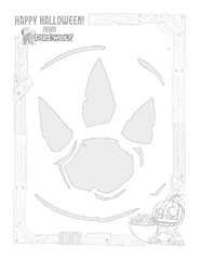 Primal Sigil pumpkin stencil (Halloween 2019)[7]