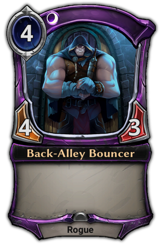 Back-Alley Bouncer card