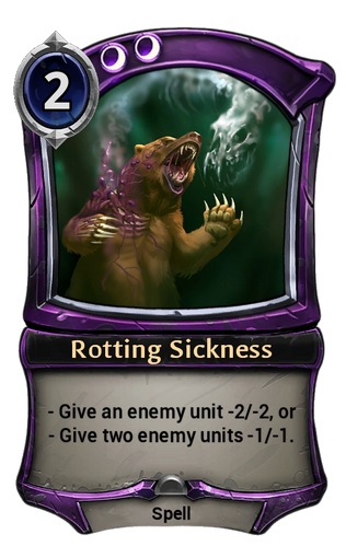 Rotting Sickness | Eternal Card Game Wiki | Fandom