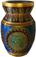 A Blue Urn.