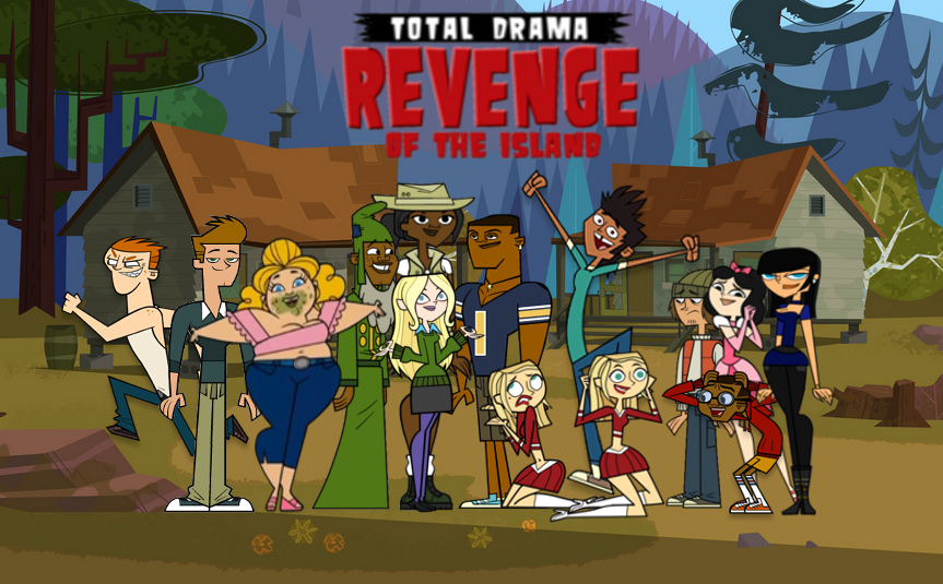 Revenge island. Тотал драма. Total Drama Revenge of the Island. Total Drama: Revenge of the Island (2012). Тотал драма Возвращение.