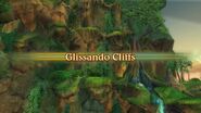 Intro screen for Glissando Cliffs