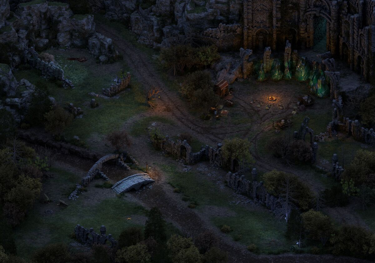 Pillars of eternity карта