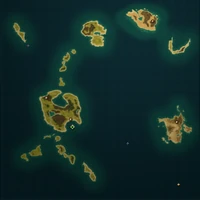 World map in the Deadfire beta