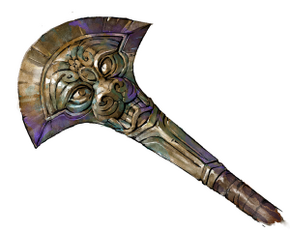 Sketch slayer axe