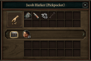 PE2 Pickpocketing Interface