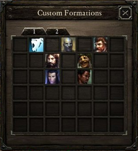 Custom formations