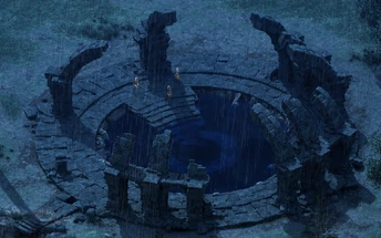 Entrance to the ruins