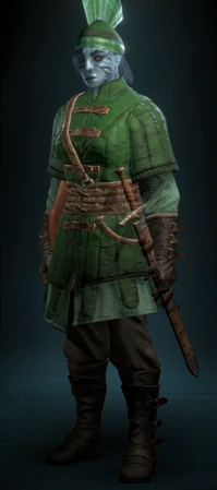 An even simpler suit used by minor functionaries and many Rauatai civilians.