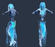 The 's engine rendering a Cean Gŵla