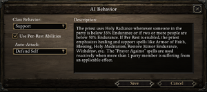 PE1 AI Behaviors