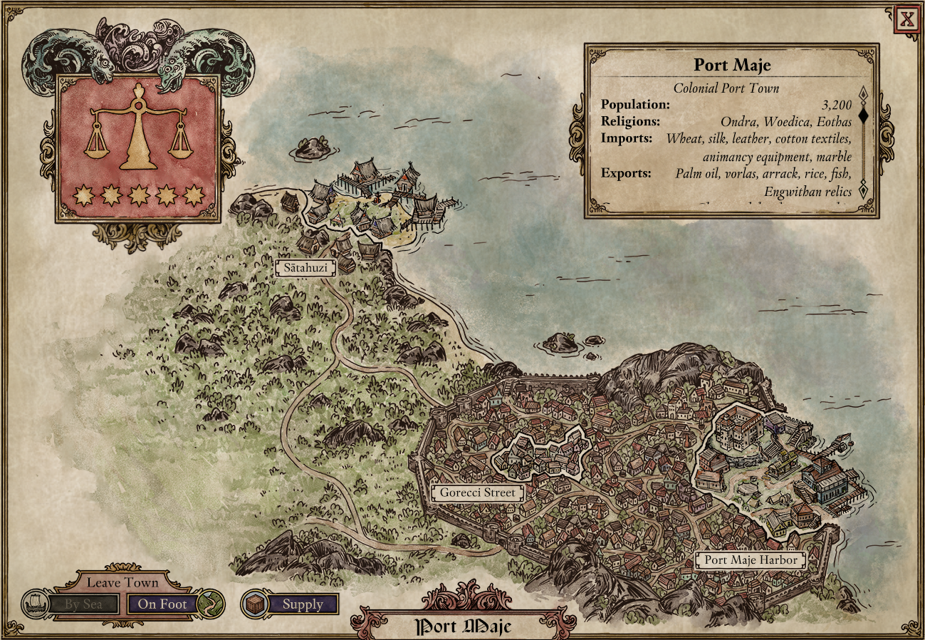 pillars of eternity deadfire map