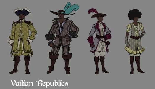 Ocean humans from the Vailian Republics