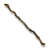 Poe2 quarterstaff spine of thicket green icon