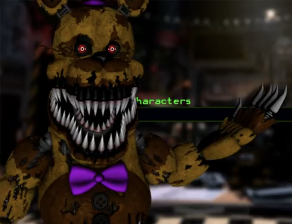 Eu em fnaf 4 o nightmare fredbear, Wiki