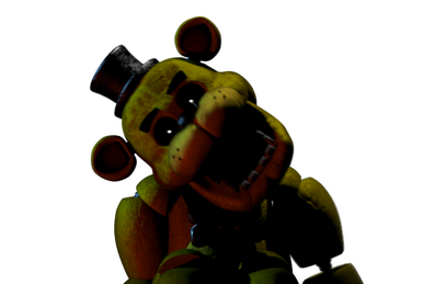 Cageyshick05 — None robotic Nightmare Fredbear Golden Freddy